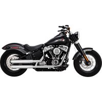 Avgassystem Twin Slash Slip-on Krom VANCE & HINES