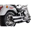 Avgassystem Twin Slash Slip-on Krom VANCE & HINES Ljuddämpare – miniatyr 2