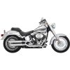 Avgassystem Twin Slash Slip-on Krom VANCE & HINES Ljuddämpare – miniatyr 1