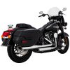 Avgassystem Twin Slash Slip-on Krom VANCE & HINES Ljuddämpare – miniatyr 2