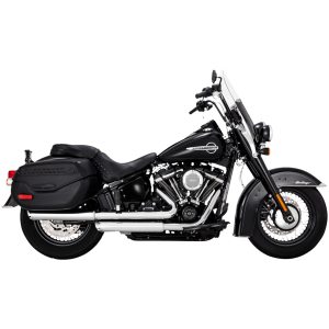 Avgassystem Twin Slash Slip-on Krom VANCE & HINES
