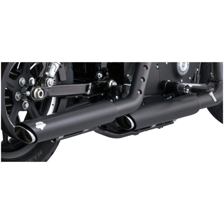 Avgassystem Twin Slash Slip-on Krom VANCE & HINES Ljuddämpare – bild 4