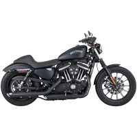 Avgassystem Twin Slash Slip-on Krom VANCE & HINES