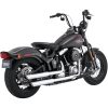 Avgassystem Twin Slash Slip-on Krom VANCE & HINES Ljuddämpare – miniatyr 1