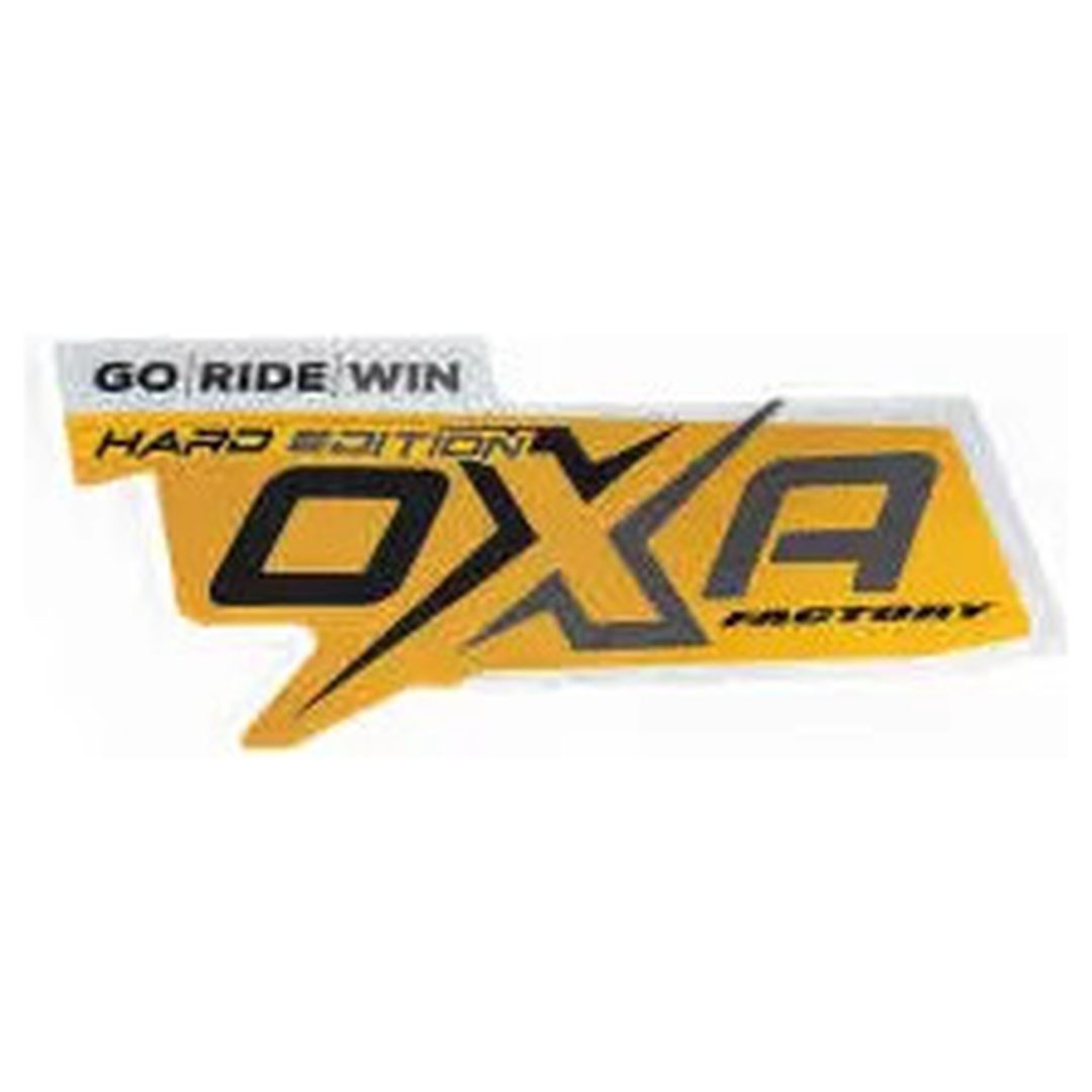 Avgassystemdekal Black Edition OXA