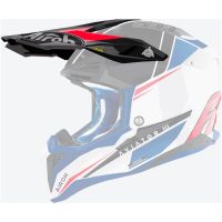 Aviator 3 Peak Push Blue/Red Gloss Airoh