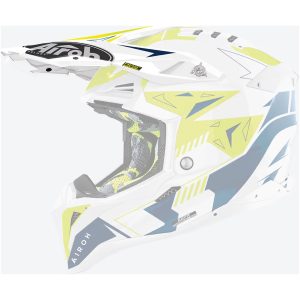 Aviator 3 Peak Spin Yellow/Blue Gloss Airoh