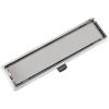 Avlång golvbrunn 530x140 mm rostfritt stål vidaXL 53 x 14 cm – miniatyr 3