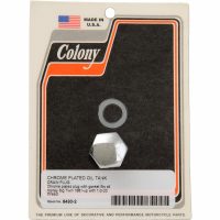 Avtappningsplugg Magnetisk Silver COLONY