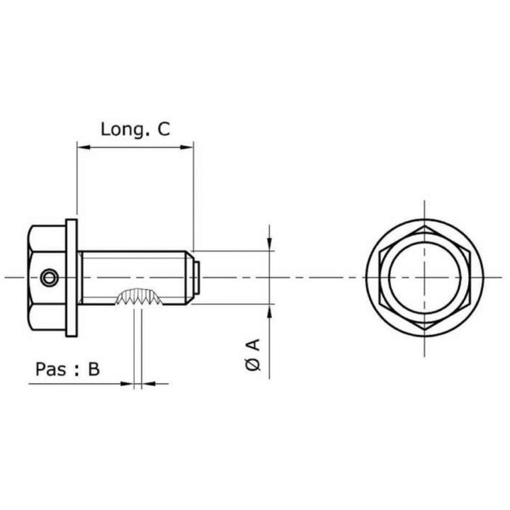 Avtappningsplugg Tecnium – bild 2