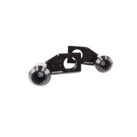 Axelblocksliders Svart 6061-t6 Aluminium DRIVEN RACING
