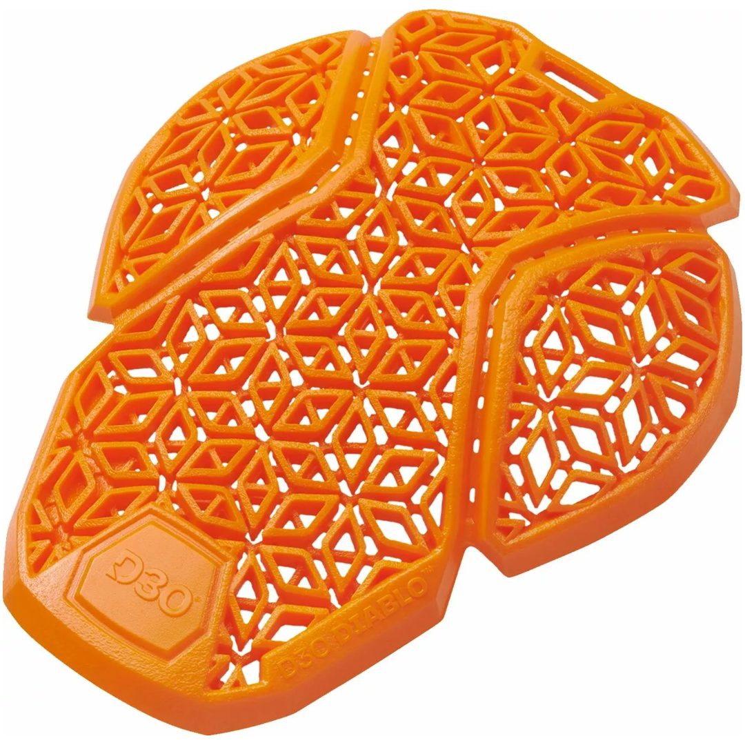 Axelskydd D3O® Diablo Orange ICON