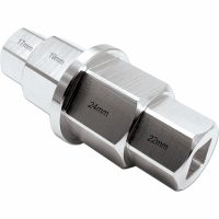 Axelverktyg Hex Superlight T-6 Silver Aluminium MOTION PRO