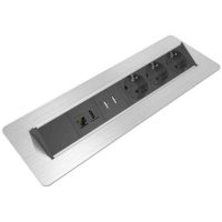 Axessline QuickBox - 3 El 2 USB Laddare 1 Data HDMI Kondator
