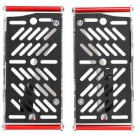 AXP Fast-Cleaning Radiator Guards - Red