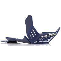 AXP Xtrem HDPE Skid Plate Blue Husqvarna FE450-FE501 17-20