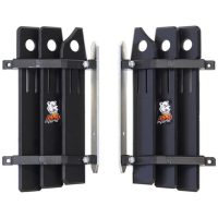 AXP Xtrem Radiator Guards - HDPE 8 mm - Black