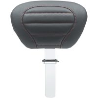 BACKREST DRIVER BLK W/RED