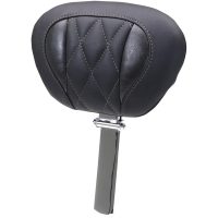 BACKREST SUPER TOUR DLX DIAM GUN METAL GRAY THREAD