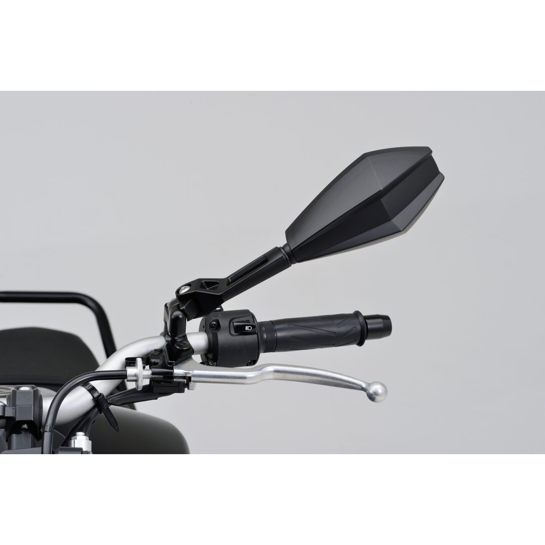 Backspegel Aluminium Abs Svart DAYTONA Spegel – bild 4