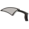 Backspegel Anodiserad/Svart Aluminium PAUL YAFFE BAGGER NATION Spegel – miniatyr 1