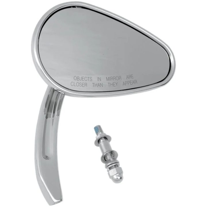 Backspegel Billet Krom Silver DRAG SPECIALTIES – bild 2