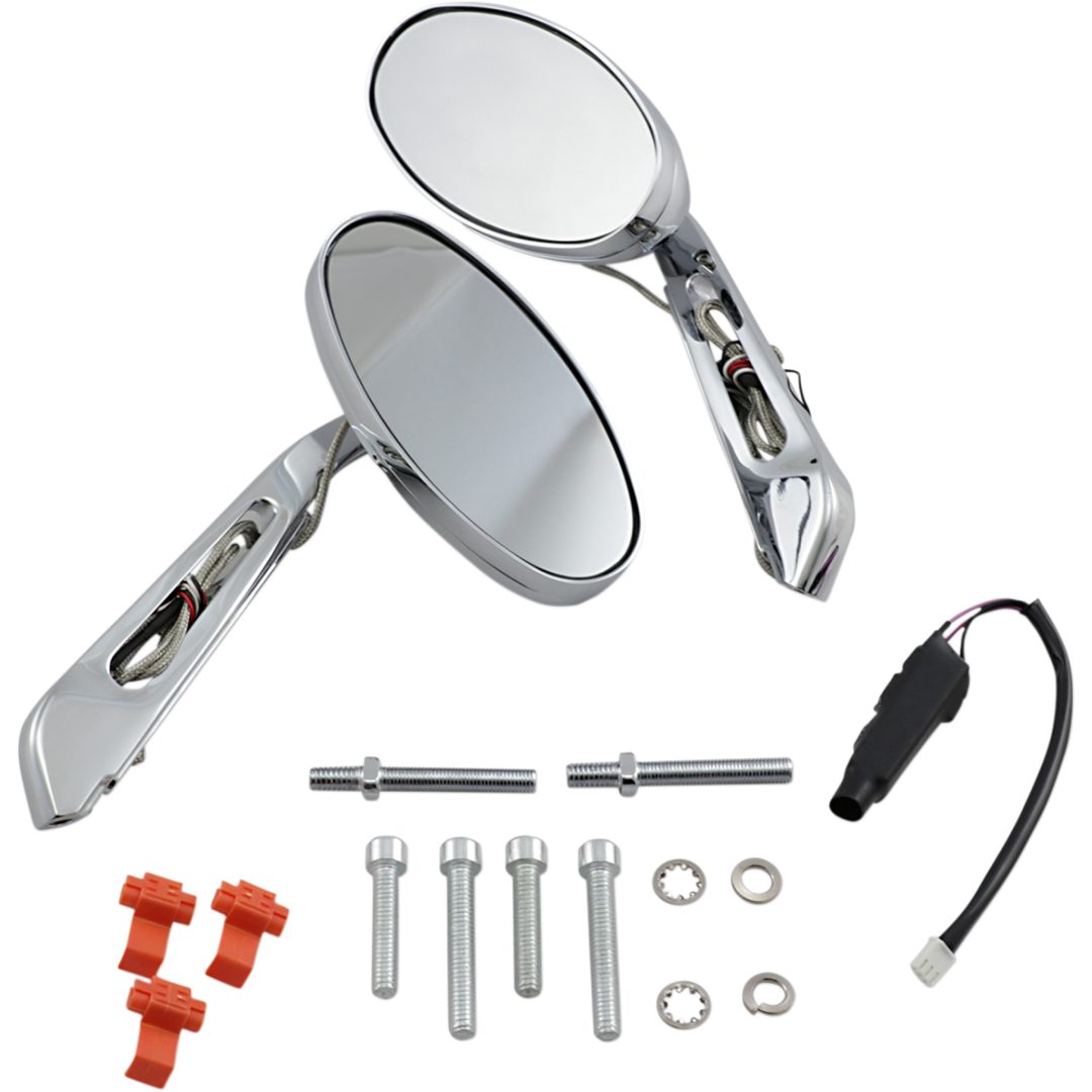 Backspegel Blinkers Krom KURYAKYN – bild 2