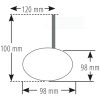 Backspegel Conero 2 Svart Matt HIGHSIDER – miniatyr 9