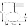 Backspegel Conero Svart Aluminium HIGHSIDER – miniatyr 8