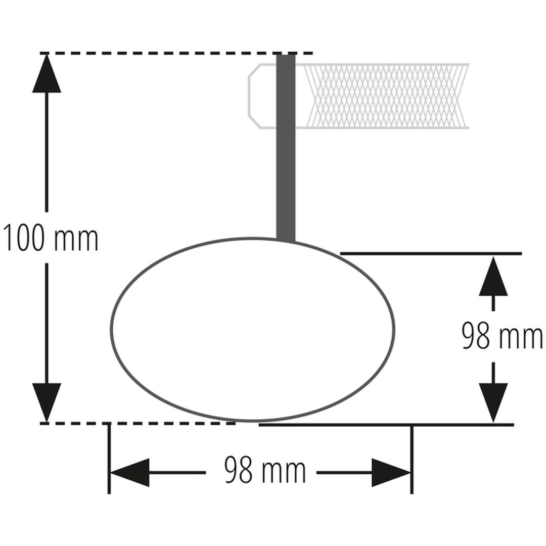 Backspegel Conero Svart Aluminium HIGHSIDER – bild 8