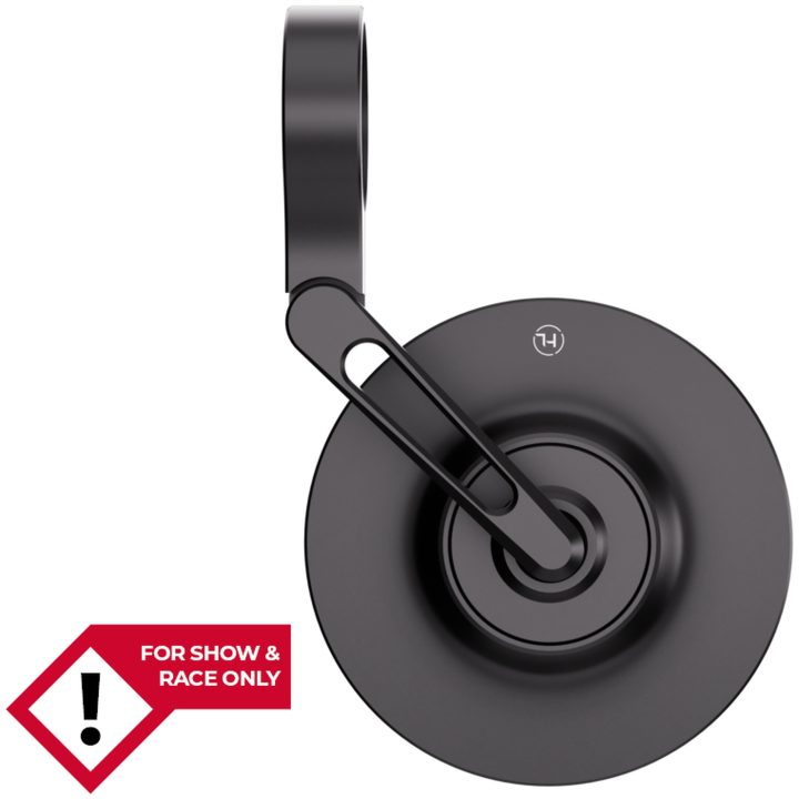 Backspegel Conero-XS Svart Aluminium HIGHSIDER – bild 6
