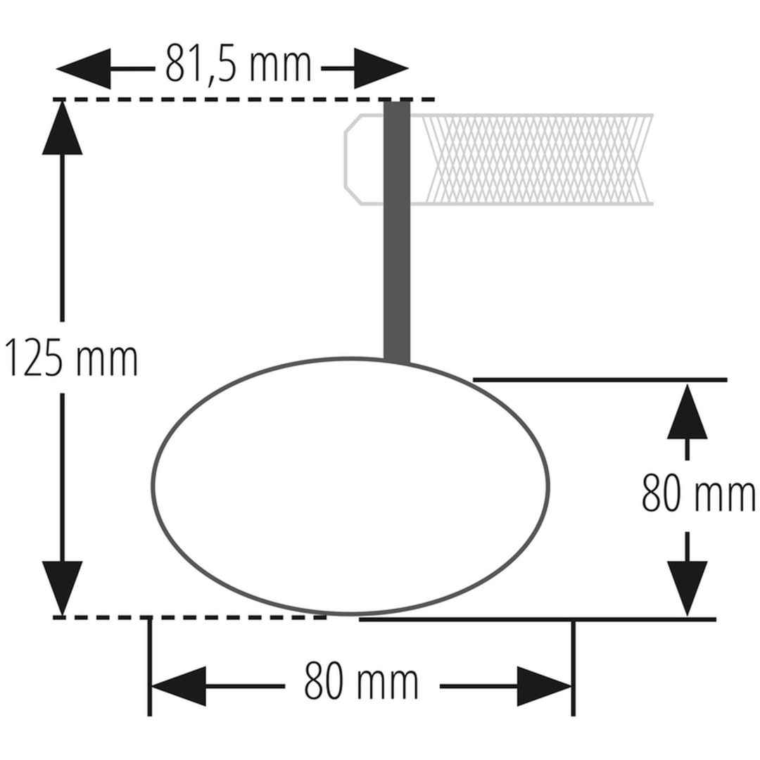 Backspegel Conero-XS Universal Krom HIGHSIDER – bild 8