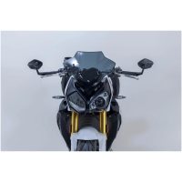 Backspegel För Styrets Ändar Anodiserad Svart SW-MOTECH