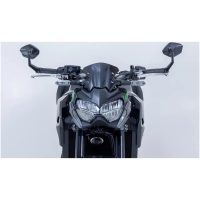 Backspegel För Styrets Ändar Anodiserad Svart SW-MOTECH