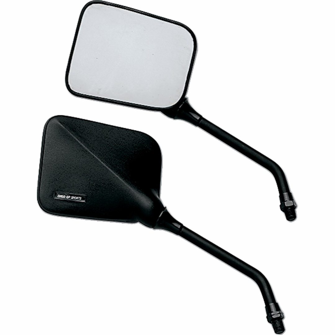 Backspegel Gp Svart Aluminium EMGO Spegel