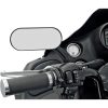 Backspegel HOTOP Oval DRAG SPECIALTIES Mattsvart – miniatyr 3