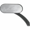 Backspegel HOTOP Oval DRAG SPECIALTIES Mattsvart – miniatyr 1