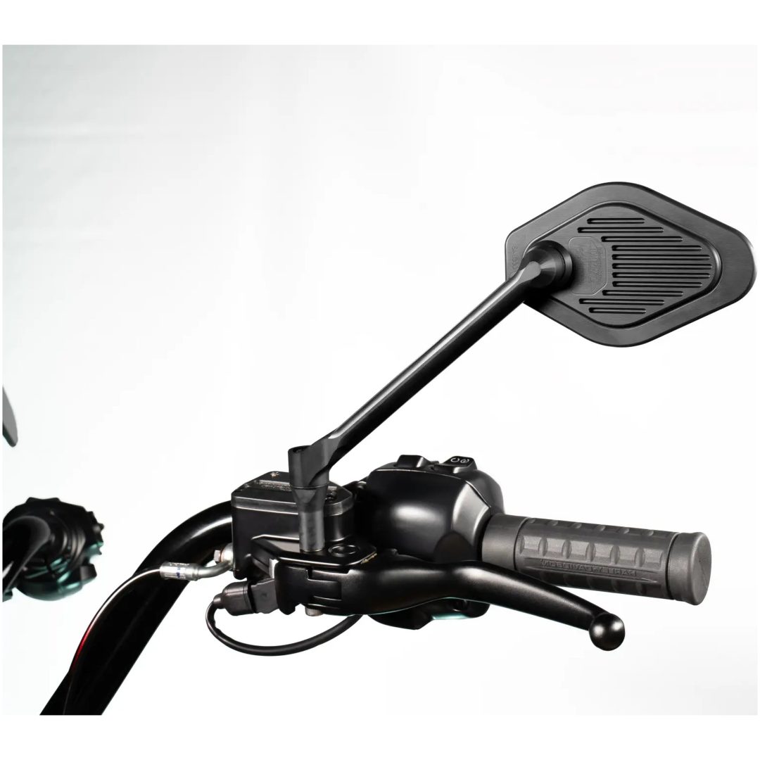 Backspegel Justerbar Kort Skaft Black Edition Svart DRAG SPECIALTIES – bild 3