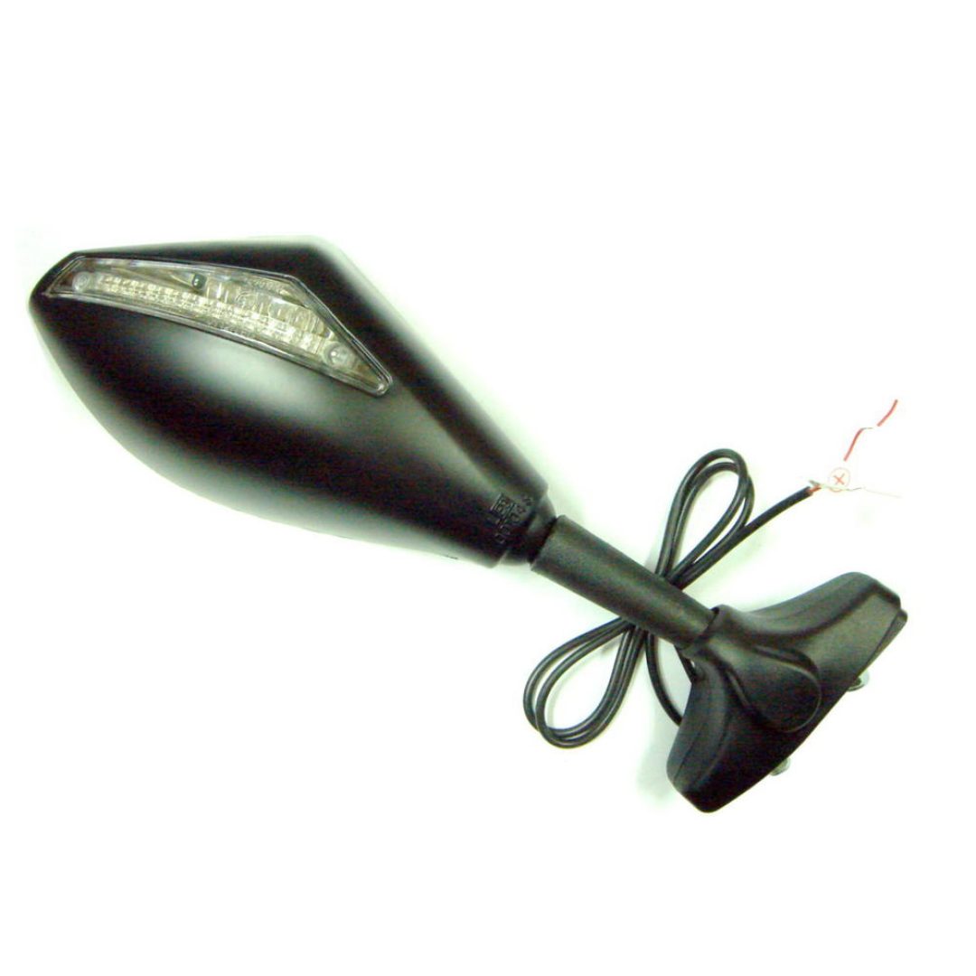 Backspegel LED Universal Svart Emgo Höger