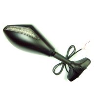 Backspegel LED Universal Svart Emgo
