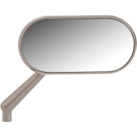 Backspegel Oval Anodiserad/Grå/Titanium Aluminium ARLEN NESS