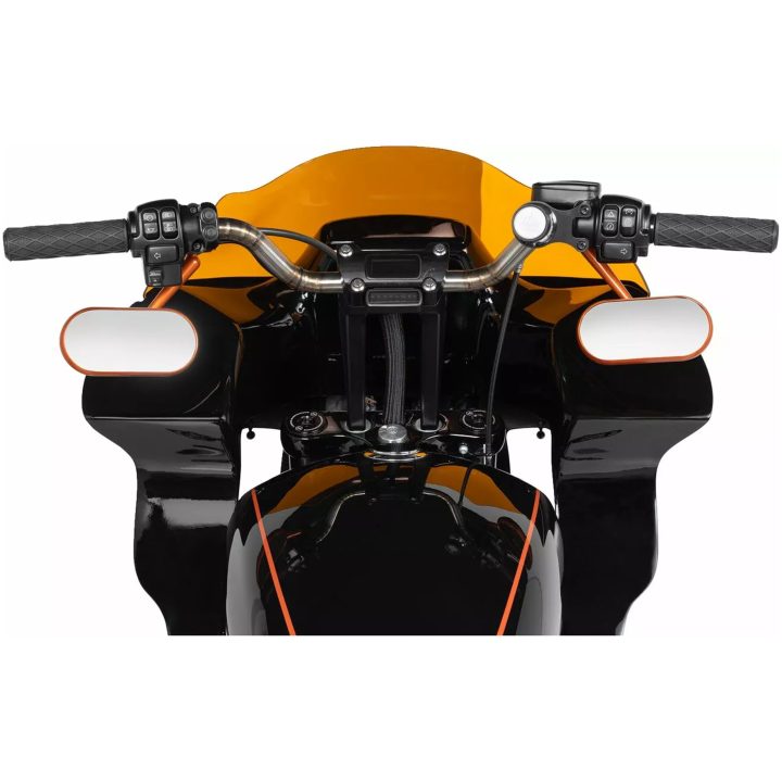 Backspegel Oval Anodiserad/orange ARLEN NESS – bild 2