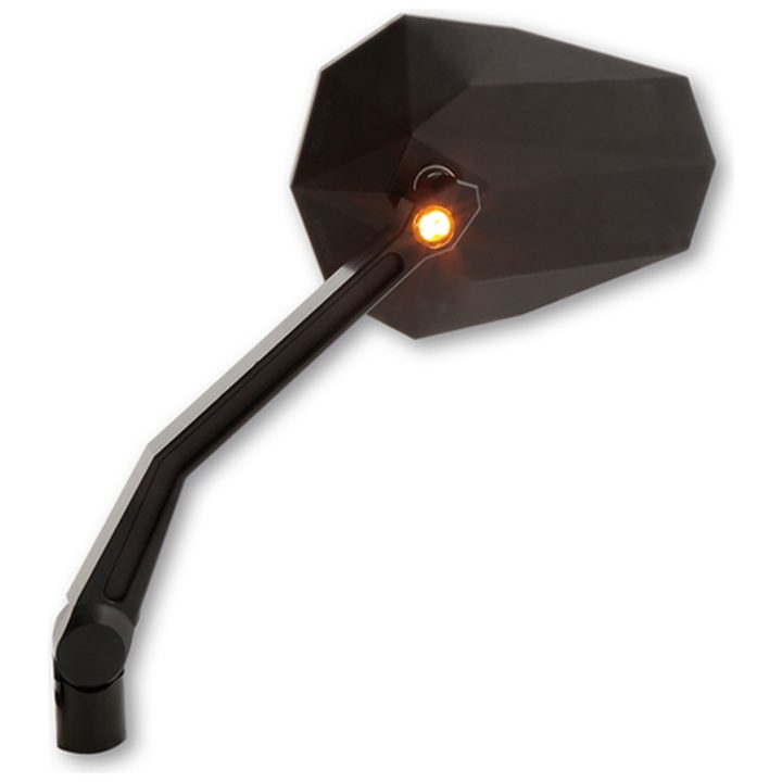Backspegel pro STEALTH-X2 med LED-blinkers Svart HIGHSIDER – bild 9