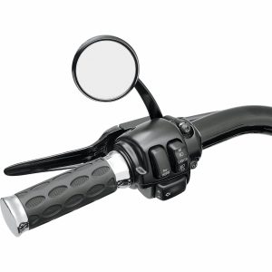 Backspegel Shooter Svart/Anodiserad Svart Aluminium TODDS CYCLE