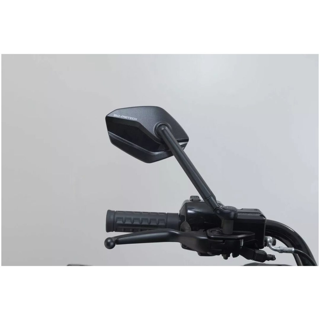 Backspegel Sport Svart Aluminium SW-MOTECH – bild 8