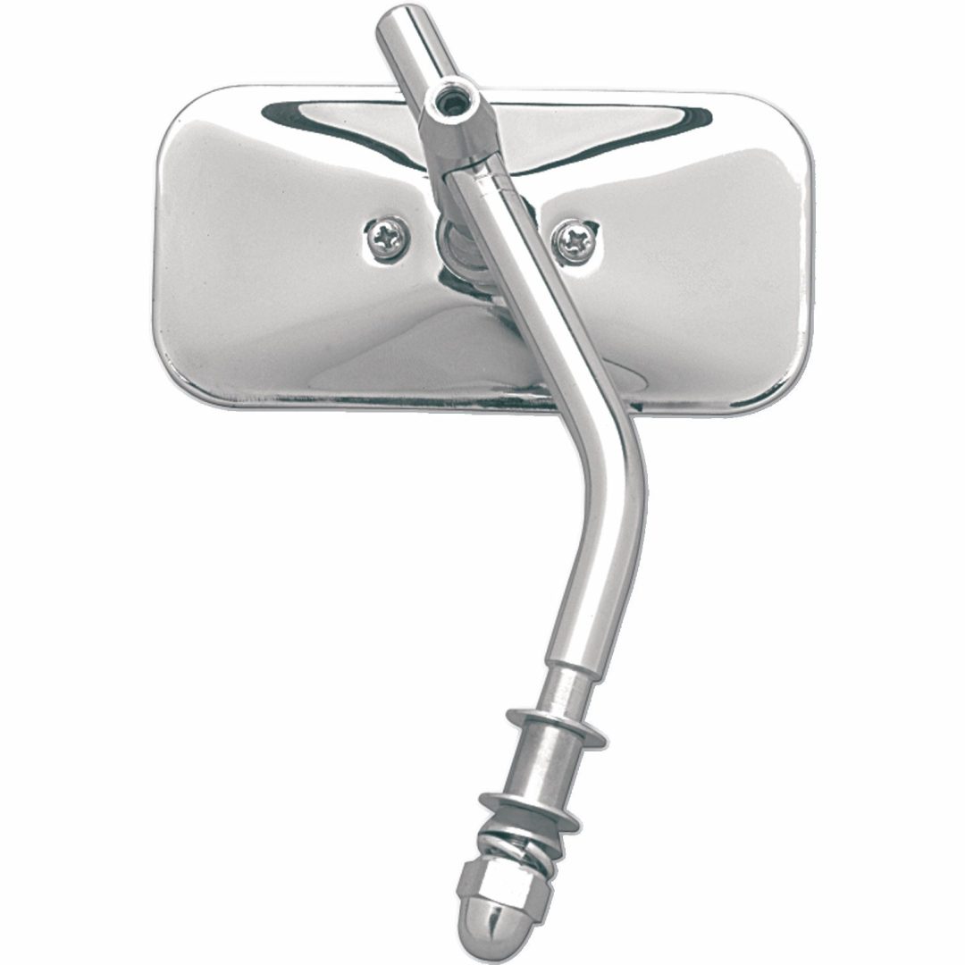 Backspegel Stamped Steel Silver/Krom Kromad Stål EMGO Spegel