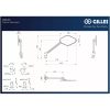 Backspegel Stratos Svart Aluminium GILLES TOOLING – miniatyr 3