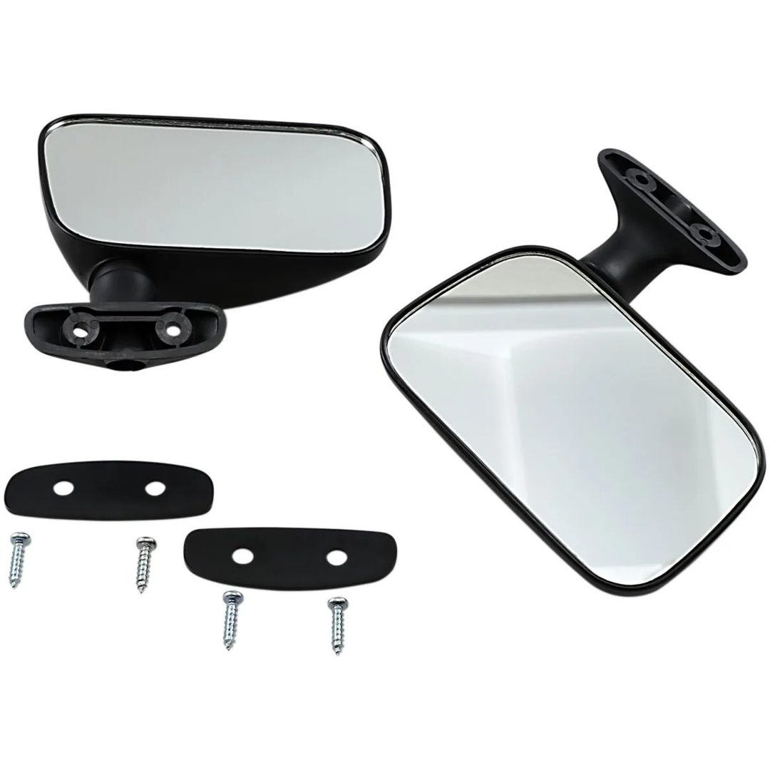 Backspegel Svart Matt PARTS UNLIMITED – bild 3