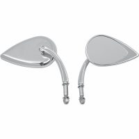 Backspegel Tear-Drop Krom DRAG SPECIALTIES