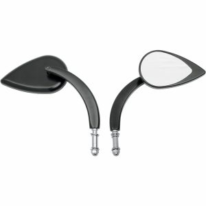 Backspegel Tear-Drop Svart DRAG SPECIALTIES